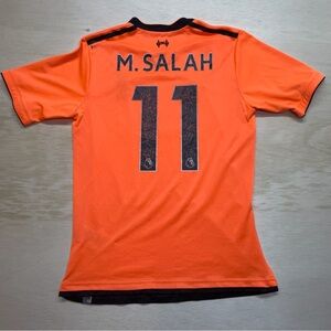 Liverpool Shirt  Adult Small Third Kit 2017 2018 New Balance Jersey Salah